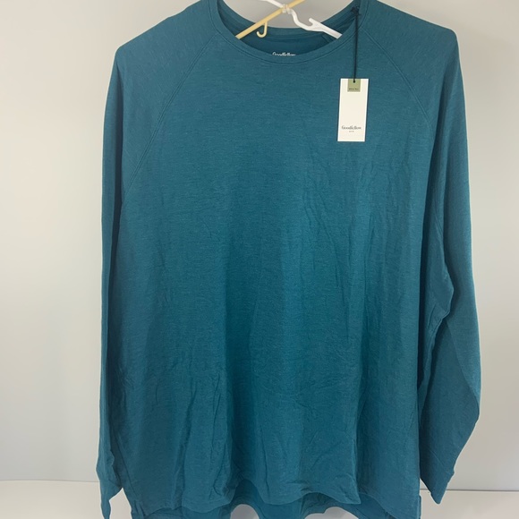Brand New Large Tall Men’s Blue Long Sleeve Shirt - Picture 6 of 7